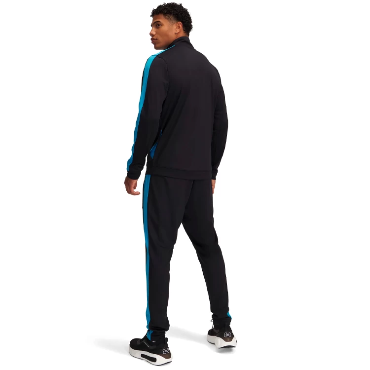 Спортивный костюм мужской Under Armour UA Rival Knit Track Suit L Черный/Синий photo 4